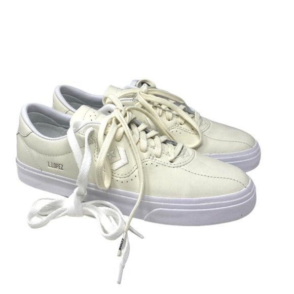 💖MEGA SALE💖Converse Louie Lopez Pro Low Top White Women Leather Shoes 170500C - Picture 4 of 11